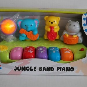 Jungle band piano toys for baby
